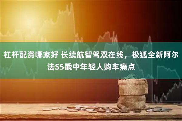 杠杆配资哪家好 长续航智驾双在线，极狐全新阿尔法S5戳中年轻人购车痛点